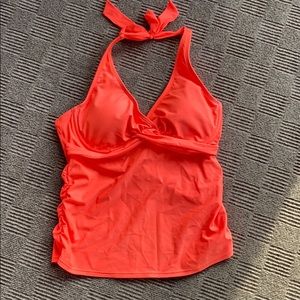 NWOT Athleta Tara Halter Tankini Top 36 B/C